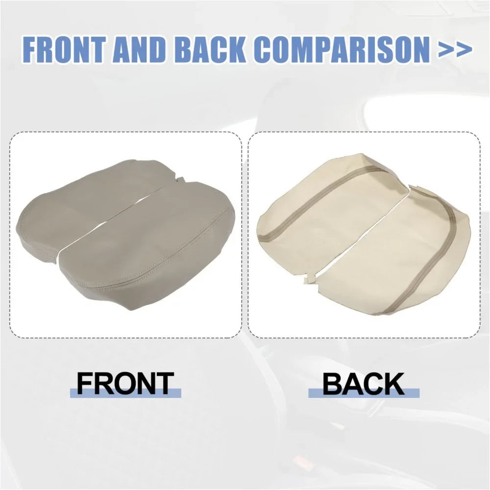 Beige MDX Pair or 1 Console Armrest For Base Cover 07-13 Teledu Lid Center Car