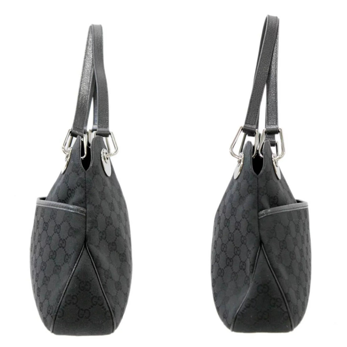 black (Good) tote bag Pre-Owned GG GUCCI canvas Gucci 121023