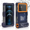 Lanyard Inch Video 5i Phones Housing Protective all [15m/50ft] Waterproof Up Professional 6.9 with Diving LCD nova Snorkeling Swimming UrbanX Photo Pro Underwater for to Surfing And Case