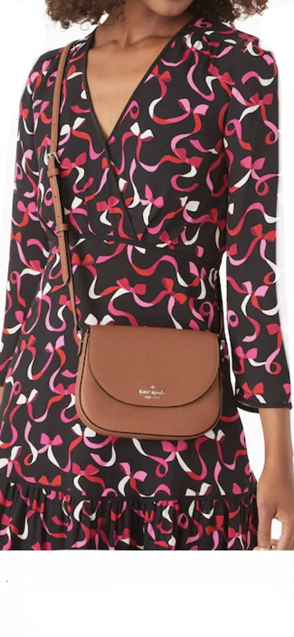 Mini ginger) (Warm Flap Crossbody Leila Spade Kate
