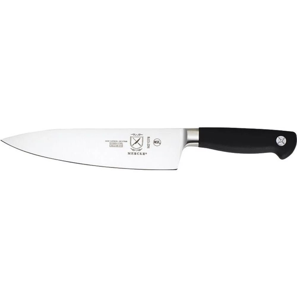 Bolster Genesis Mercer 8-Inch Forged Short Forged Culinary Chef's Knife