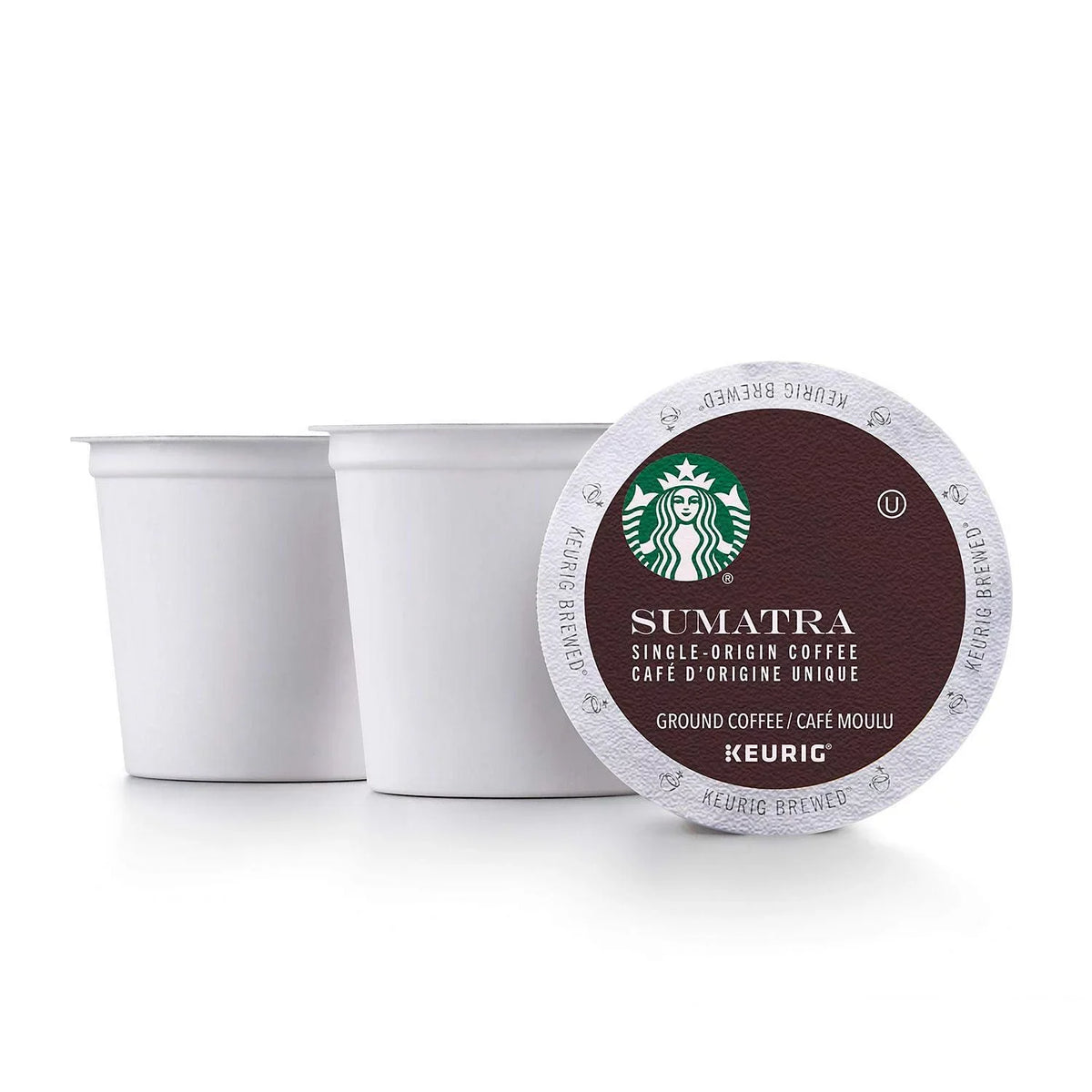 Count 72 Sumatra Starbucks Coffee K-Cup Pods,