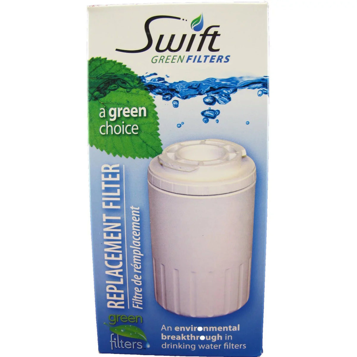 L Swift SGF-G9/RX Water Green x Filter, 3-3/16" 5" Filters Dia Refrigerator
