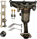 Manifold 2.4L New 2007-2013 Catalytic Converter Compass with Jeep Exhaust