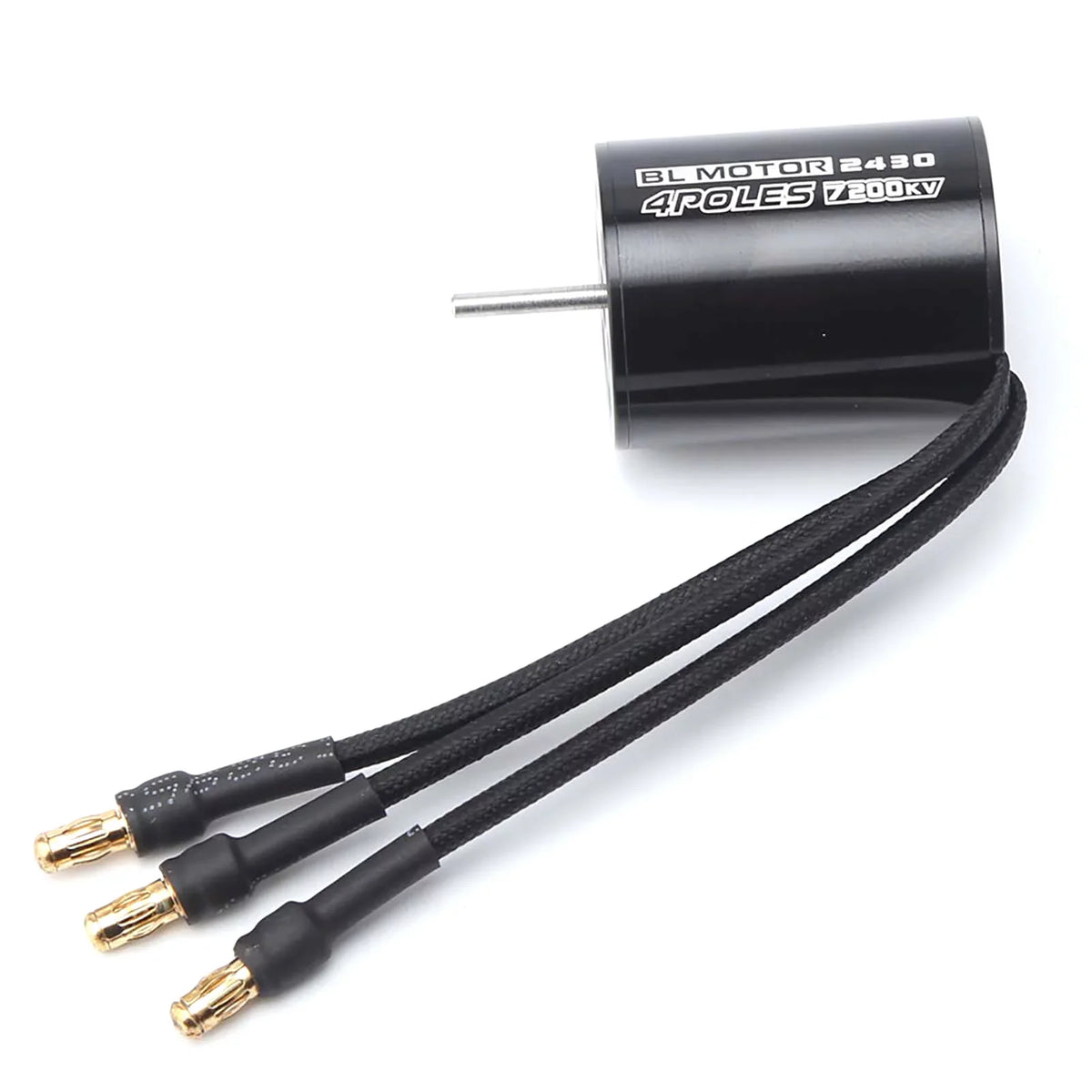 4P 7200KV Speed with RC Truck 2430 Sensorless Controller）for Brushless 1/18 1/16 Brushless ESC（Electric Meterk 25A Car Motor