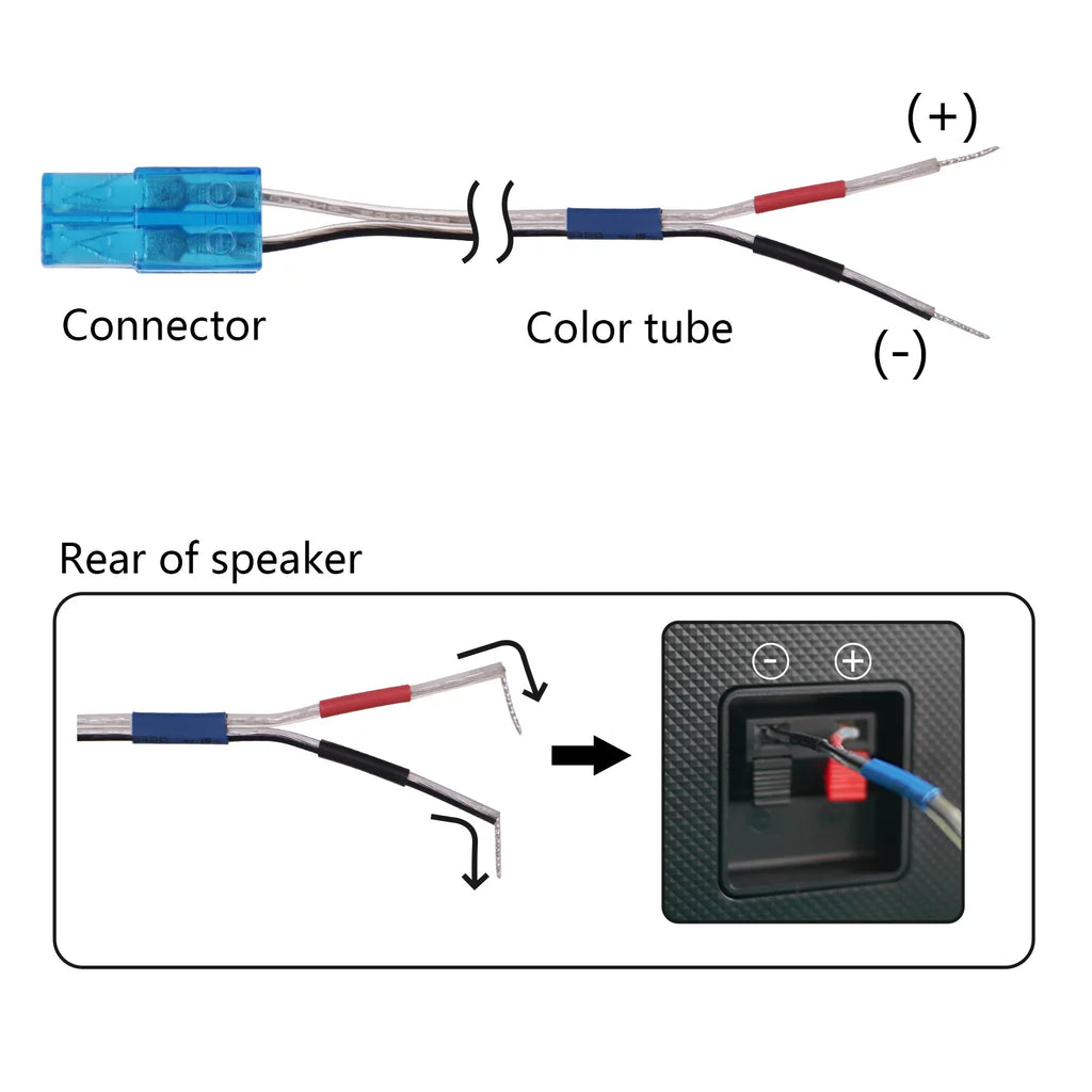 Replacement Universal Speaker Soundbar 6 Cables Sony Pcs Theater for Home New Speakers