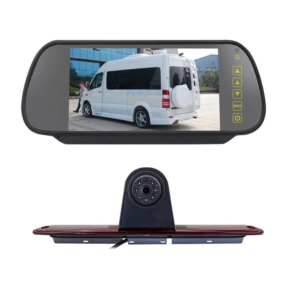 for Light Monitor) LED Crafter Mercedes-Benz Vans Sprinter/ Brake 7in Backup (with Camera Parking Light