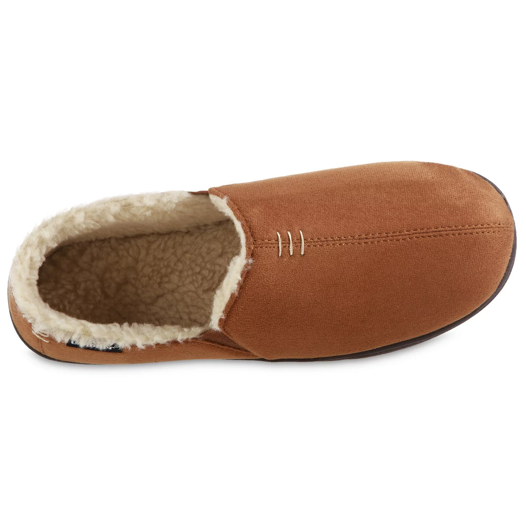 Men's Back ECO Memory isotoner Nigel Slippers Comfort Foam Closed