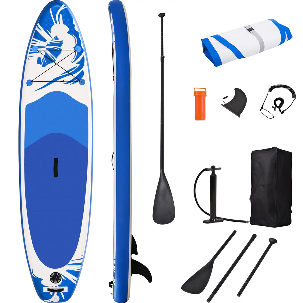30'' SUP, x Paddle SUP Premium Paddling Bottom Non-Slip Accessories, x for Ultra-Light Inflatable 6'' 10' Deck, Stand Fin Up Board