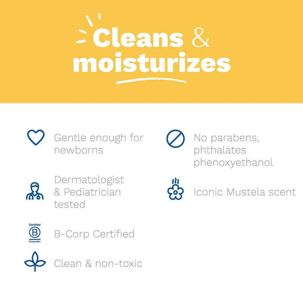 oz Mustela with Gentle Cold 3.52 Cream Soap -100gr Baby