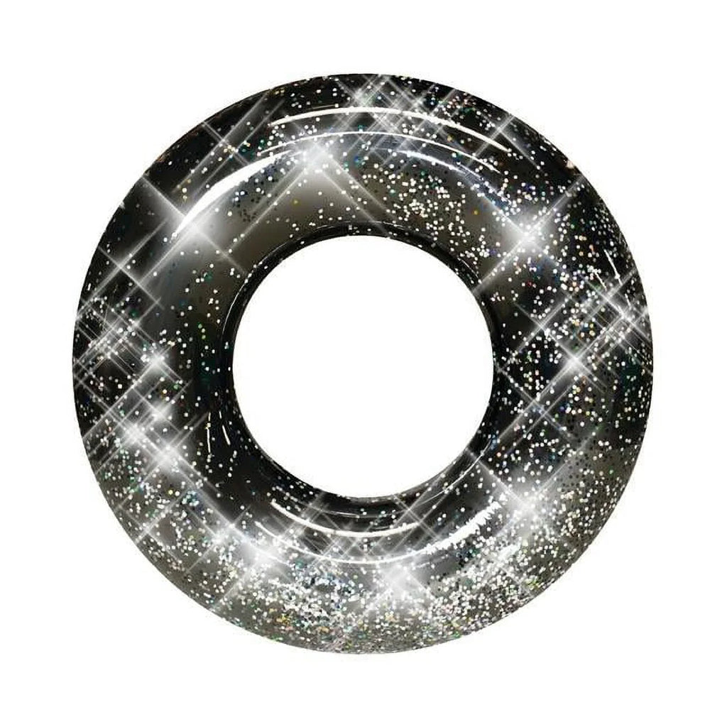 48"- Glitter Tube Pool Glitter Black
