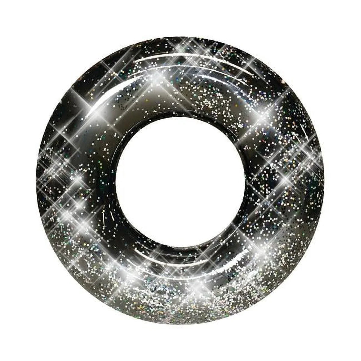 48"- Glitter Tube Pool Glitter Black