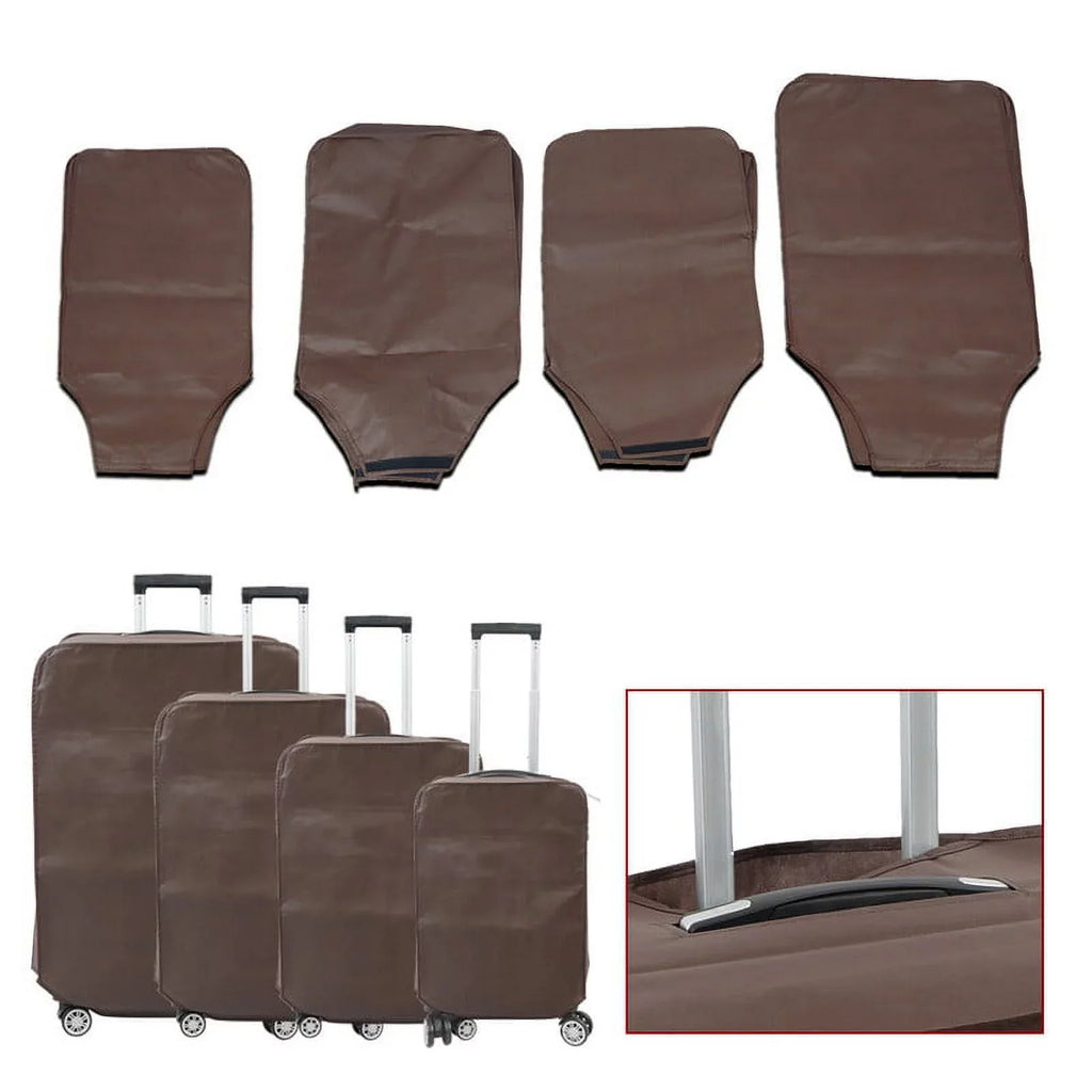 rose Luggage Hardshell Suitcase,Carry Luggage Free gold On Sets,Travel Cover&Hanger Inside with Wheels Spinner Piece 4