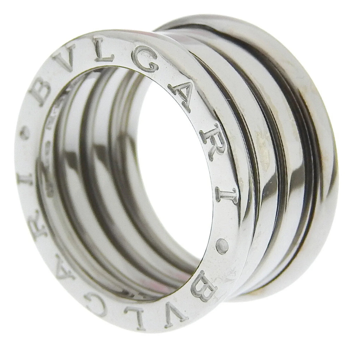 Ring One K18 B-zero1 I220823086 Pre-Owned 9.3g Gold BVLGARI White Approx. Bulgari B-zero Women's (Good)