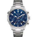 Stainless Marine Chronograph Bracelet Watch, Star Steel Men