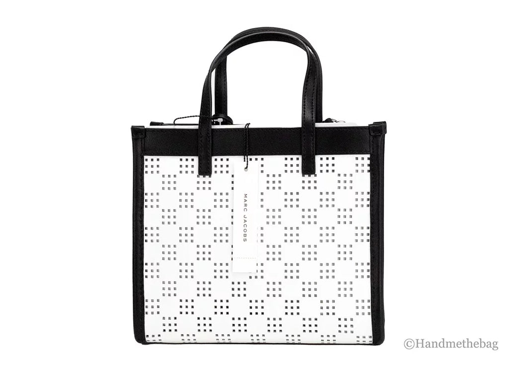Crossbody Purse Tote Mini Perforated Jacobs Cotton Grind Bag Marc Leather