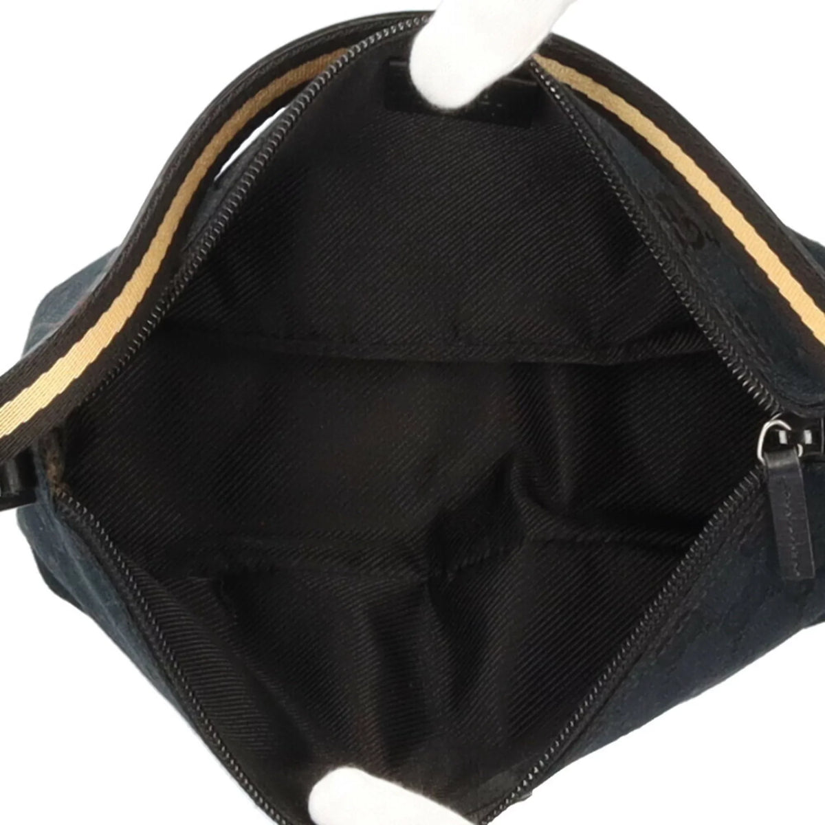 GUCCI Pre-Owned GG canvas black handbag ladies (Good) Gucci sherry