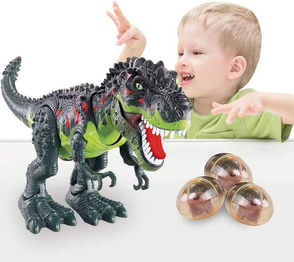 Realistic Walking Eyes, Water Eggs, for Walking Mist, Toy Laying Sound, Spray, Roaring Kids Eletronic 3+ Light T-Rex Electronic T-Rex: Flame WESPREX Up