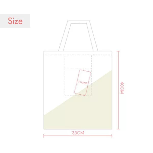 Shopping Canvas From Valentine's My Handbag Satchel Woman Day Casual Got It Tote Bag