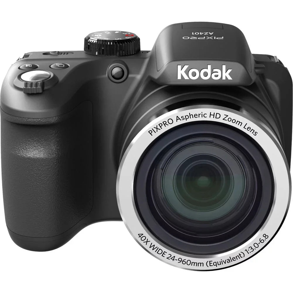 Digital Kodak + Spider Camera Yr + AZ401 Warranty Case+ PIXPRO 1 (Black) Tripod