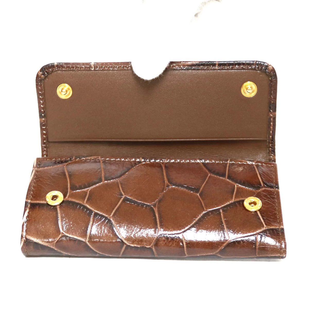Women's Case Miu Miu Brown Miu (Fair) Pre-Owned Leather Key