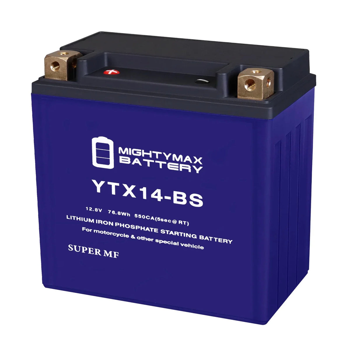 Lithium III YTX14-BS Battery Compatible with Replacement Moto V7 Dark Guzzi 18 750