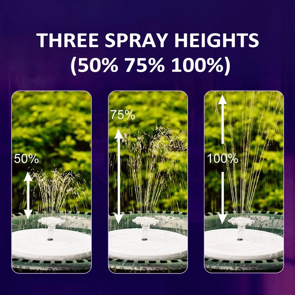 With Bath Remote Remote Remote Light,LedSolarSolar Bath With Dadypet Pond Led Solar LedSolar Decoration Pond Fountain Bath