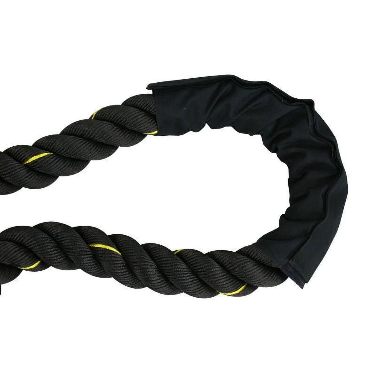 Equipment Exercise Strength ZENSTYLE Training Dacron Rope, 50ft Diameter Fitness Rope Poly 1.5" Battle Workout