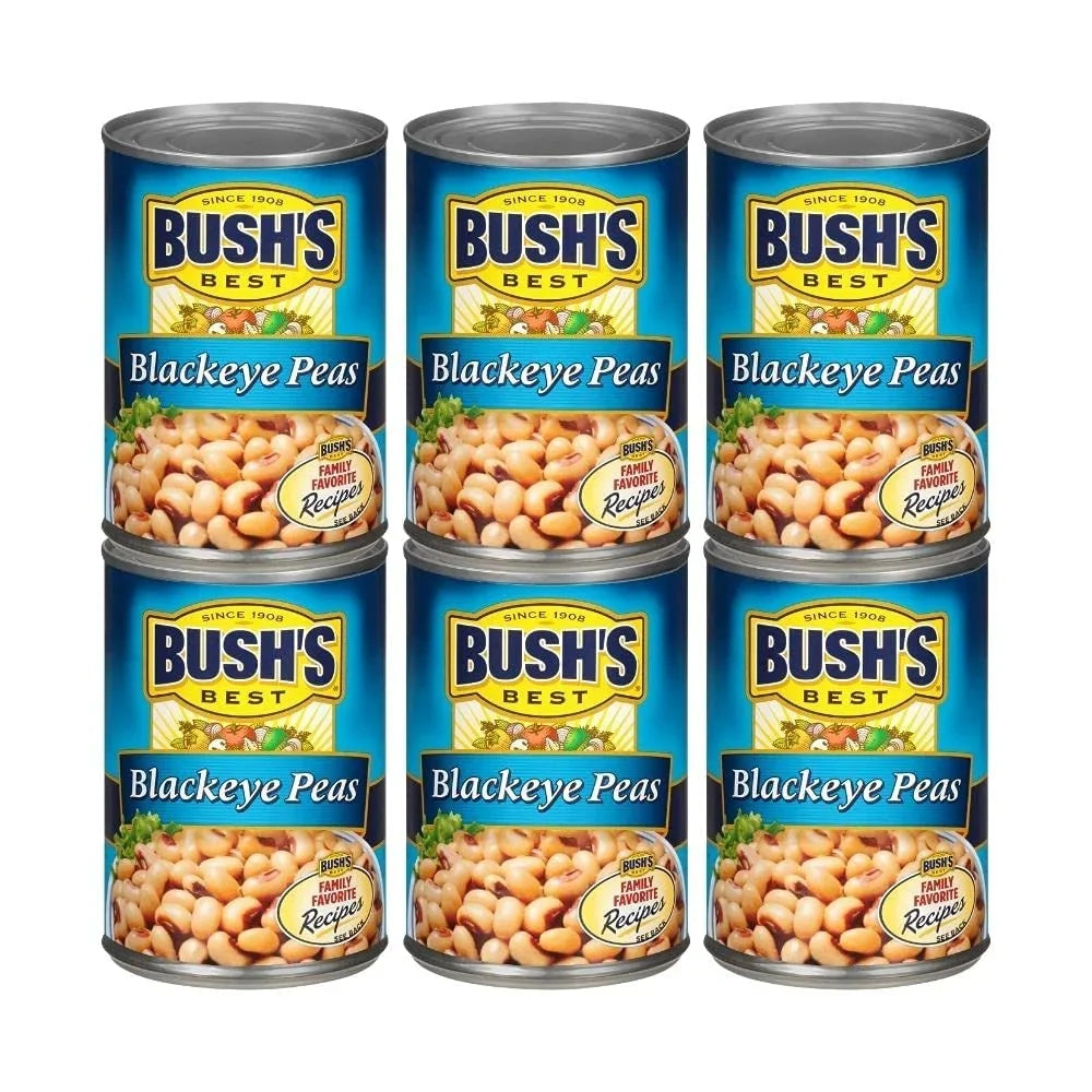 Peas, Of Best Bush,S Blackeye Beans, Baked 15.8 Oz 6) (Pack