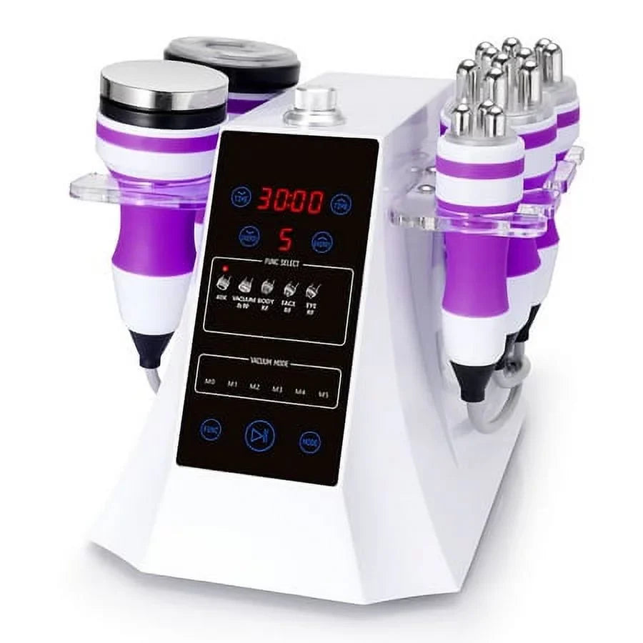 Massager 5in1 Photon Bio Cavitation Cold Machine Face Hammer Suerbeaty Care Multipolar Body 2.0