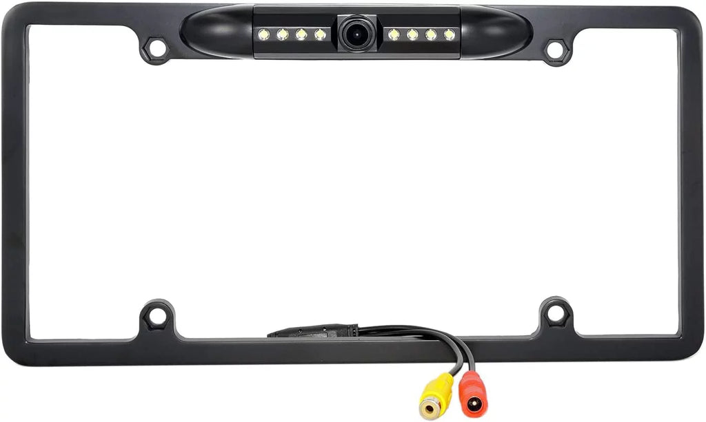 Camera KWV25BT Frame Plate for Black KW-V25BT License Rearview Backup JVC