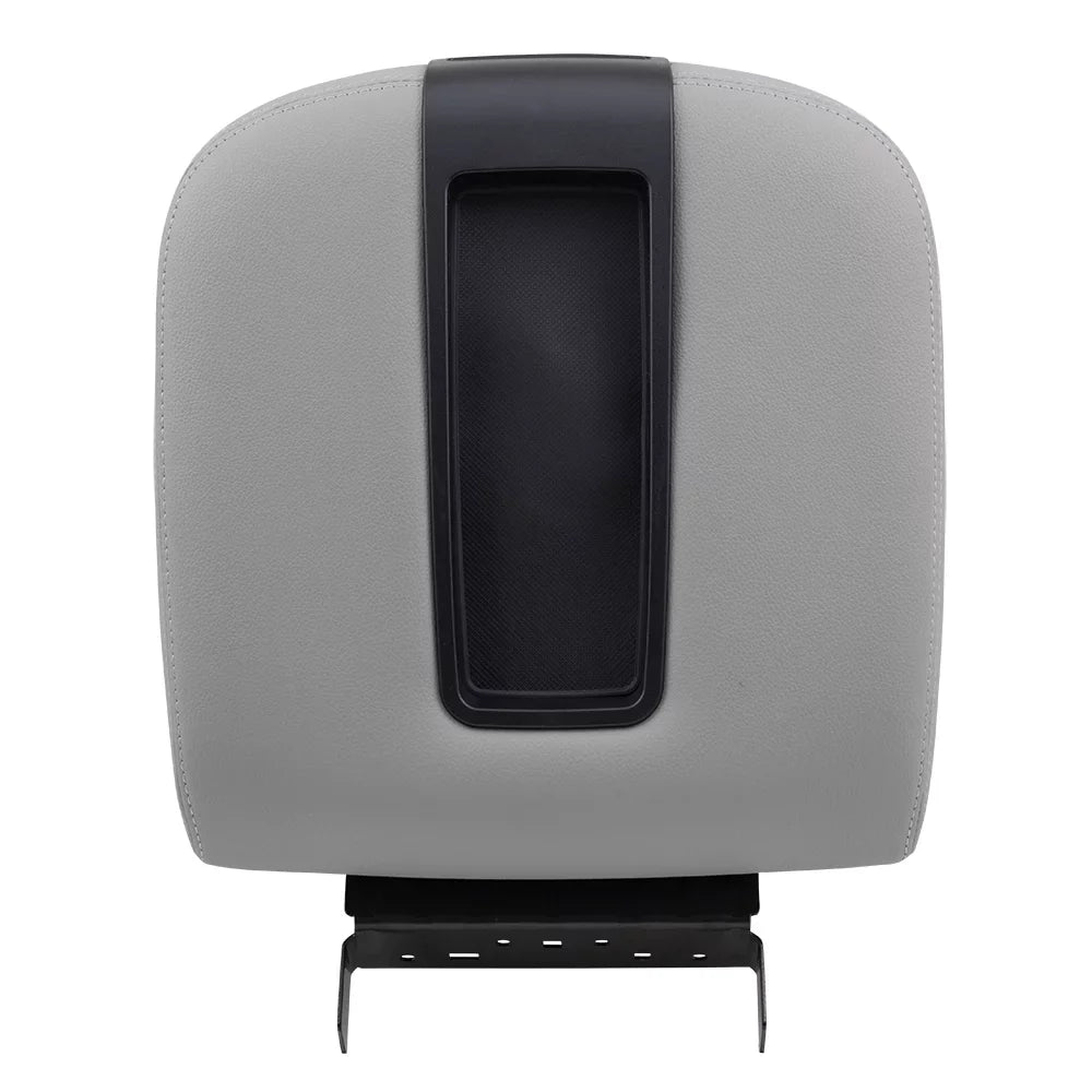 Center Lid Center Full Brock Truck Console Sierra Tahoe Armrest Replacement Gray Cover 2007-2013 with with Pickup Compatible Escalade Silverado Console