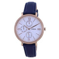 Fossil Watch Crystal Multi-Function Quartz Silver Ladies Dial ES5096 Jacqueline