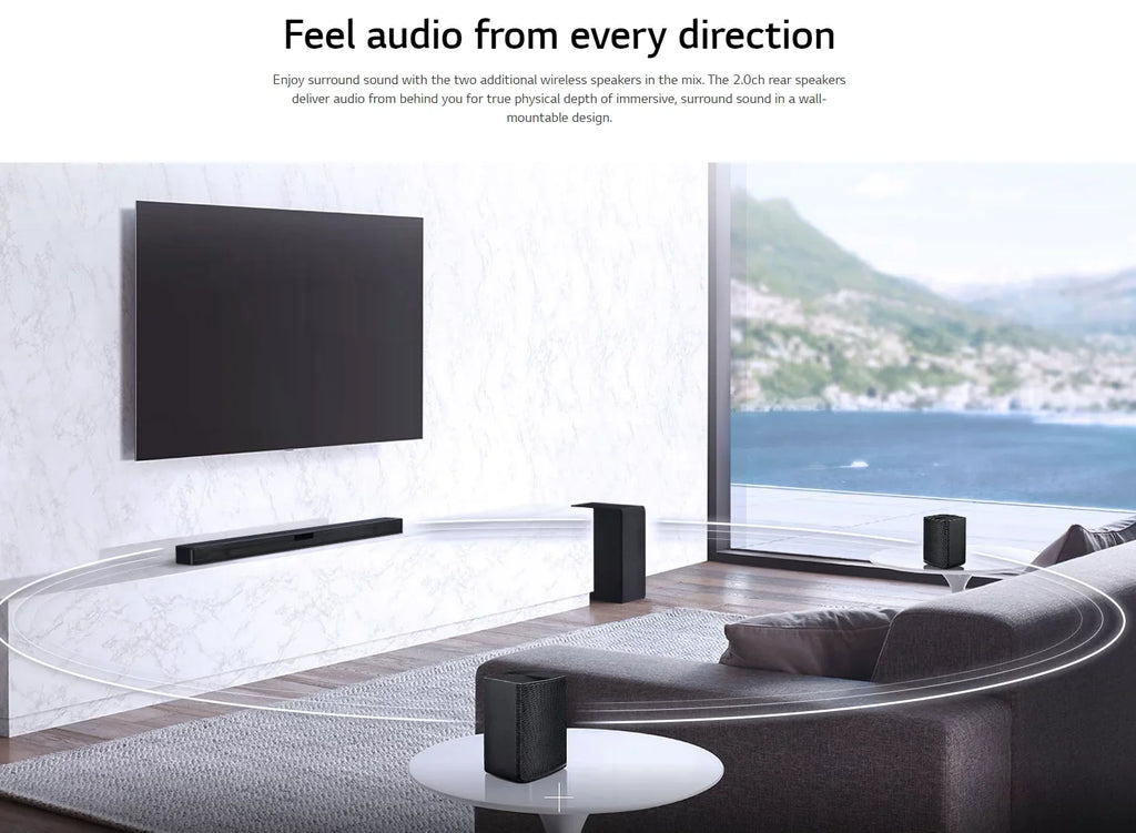 Speakers 420W SLM4R LG Channel with Wireless - Surround 4.1 System Soundbar