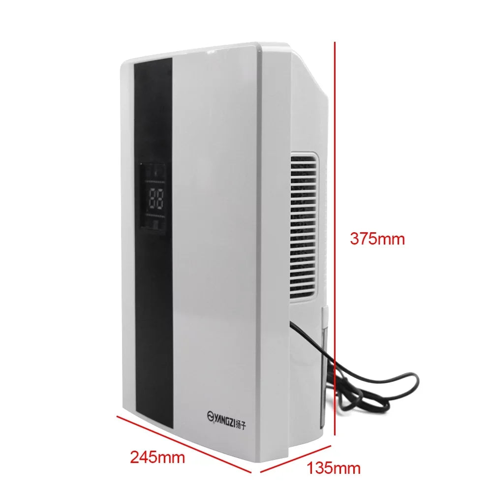 LCD Dehumidifier Quiet 2200ml and TOOL1SHOoo Tank Ultra Remote Water Dehumidifier with Portable
