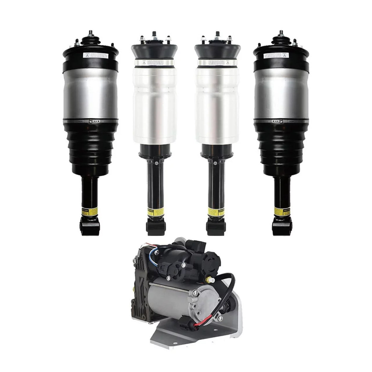 LR4 Spring Compressor Strut-Air Air Rover Pump Land Suspension Full For Front-Rear 2010-2012 Suspension Set