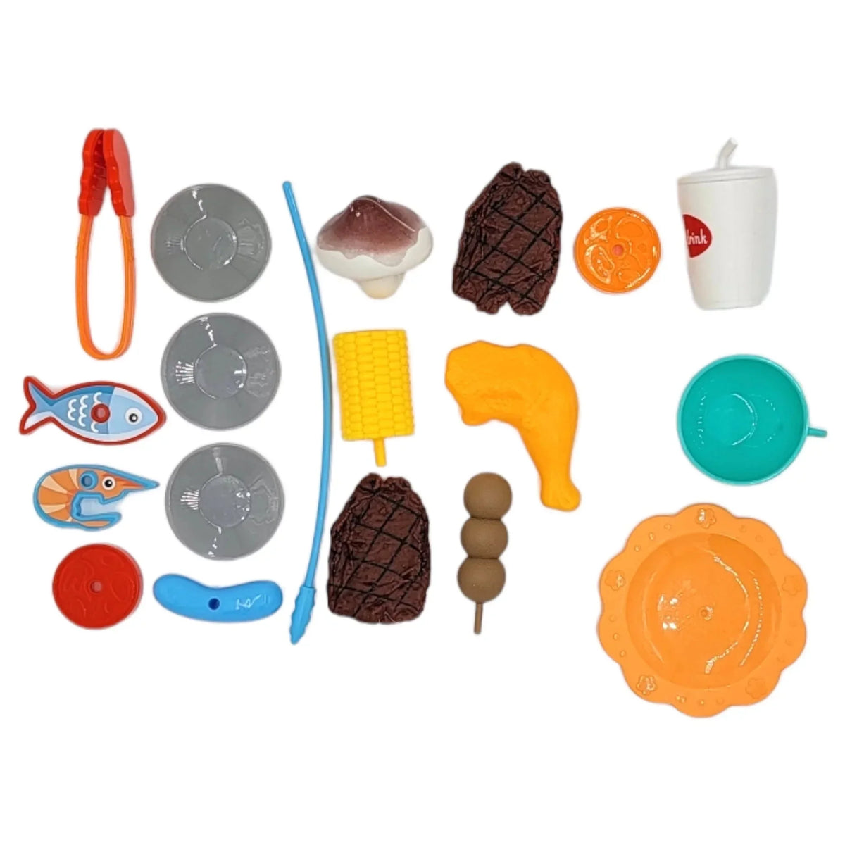 Universe BBQ Outside Kids Grill Set Kitchen Pack Interactive Play Play Ages n for GN Pretend Toy 3+