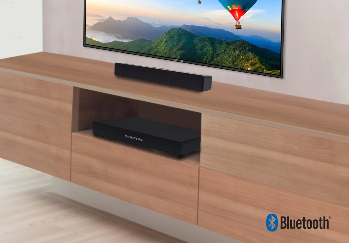 with Subwoofer Sceptre Theater Sound Home Bar (SB80-BTR)