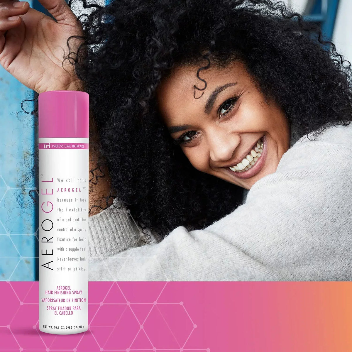 Oz 10.5 Hairspray, Tri Fl Aerogel Finishing Hair