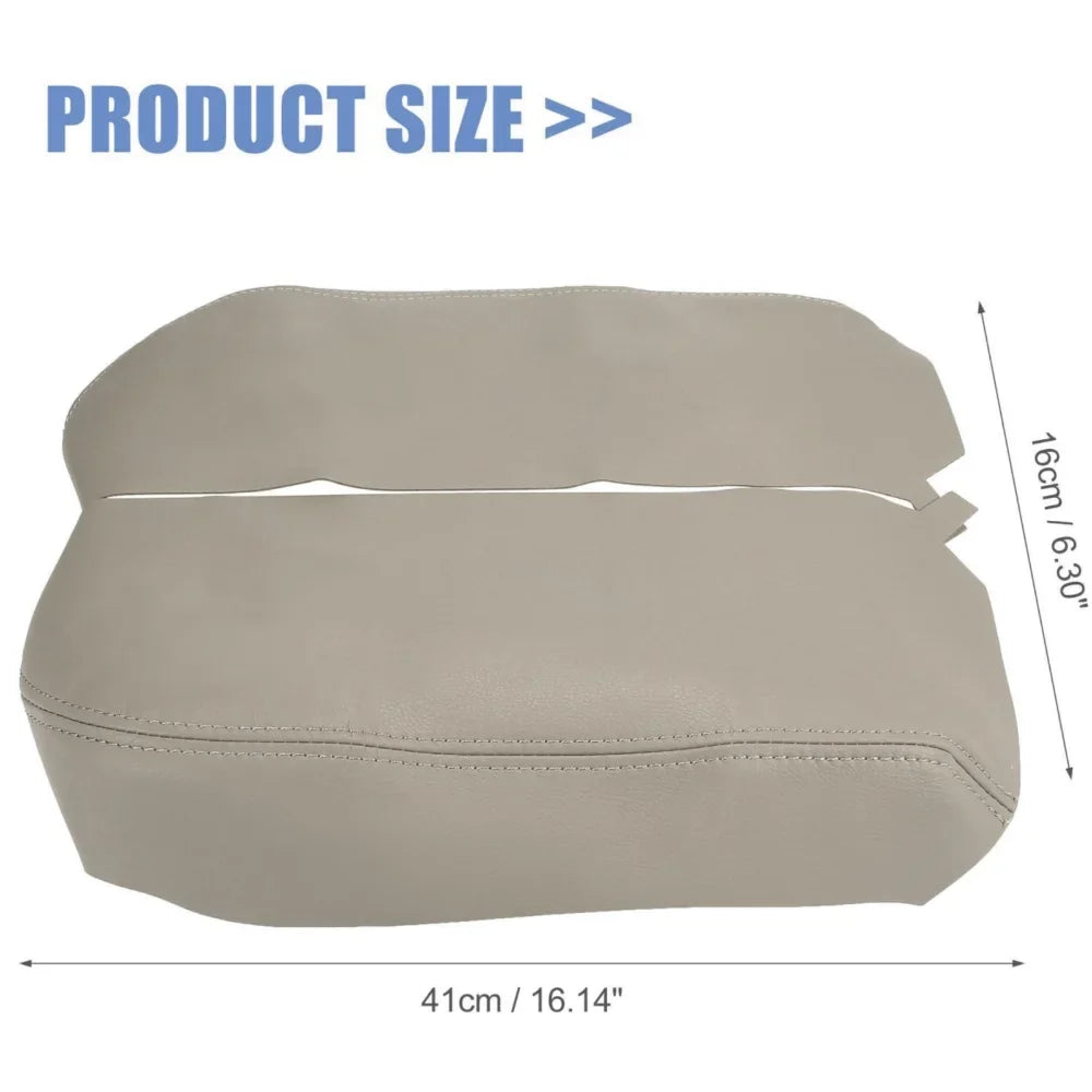 Beige MDX Pair or 1 Console Armrest For Base Cover 07-13 Teledu Lid Center Car