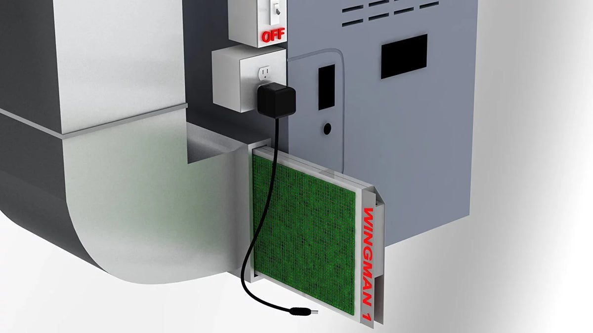 Replace Current - IT Furnace and PLUG 16x20x1 Simply IN! Electronic Filter Homeowner Installed- AC Your Air Air Filter