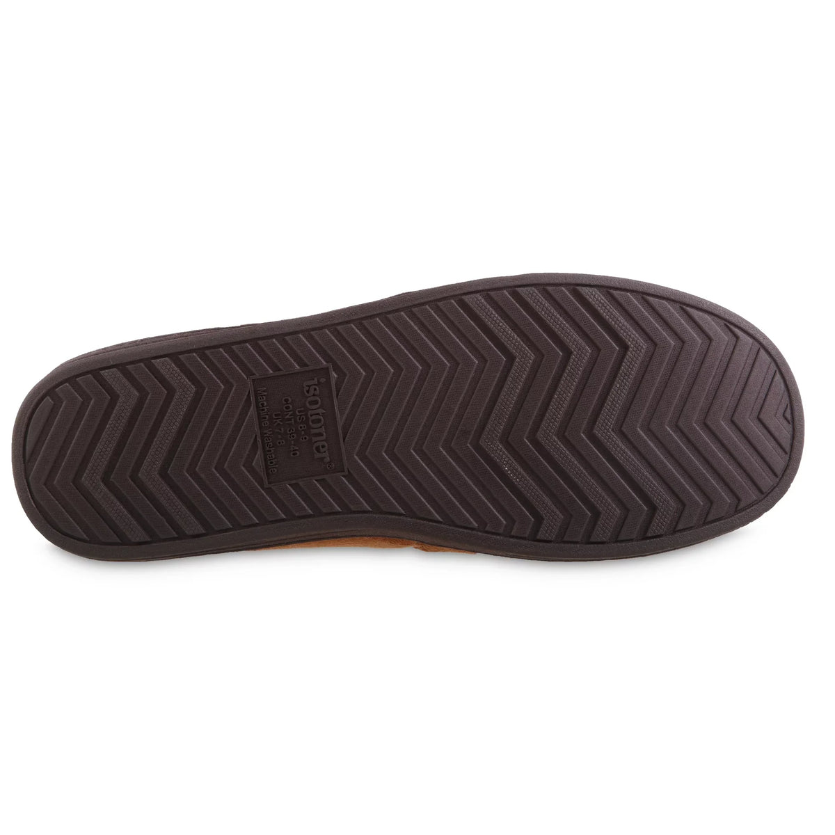 Men's Back ECO Memory isotoner Nigel Slippers Comfort Foam Closed