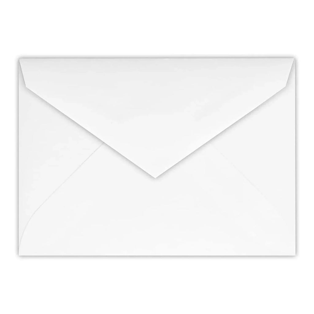 Bright 5/8 5 28lb. x White 250/Pack BAR (4BAR-BW-250) 1/8) LUX Envelopes (3 4