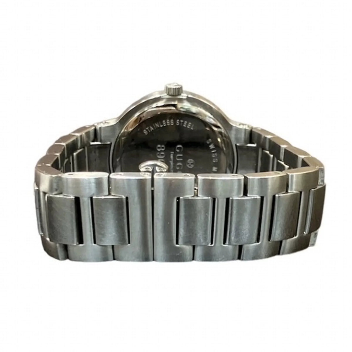 Pre-Owned Gucci 8900M GUCCI watch (Good) quartz ladies silver