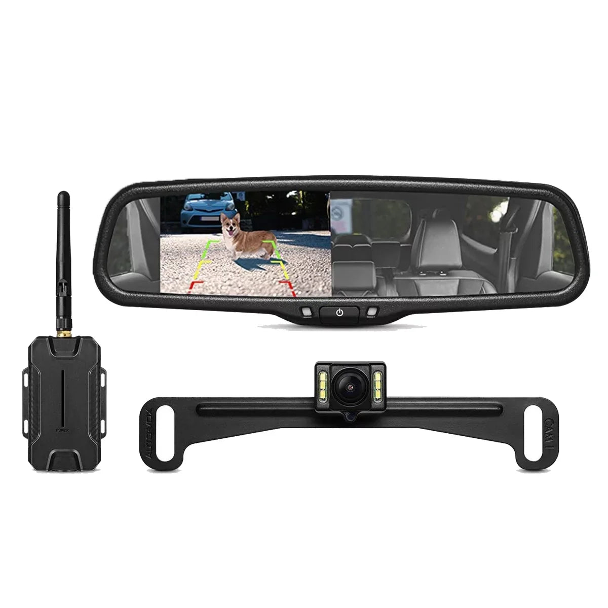 No Car/Trucks, Camera No Backup Camera Upgrade Wireless 68 IP Up Wiring, AUTO-VOX Super Interference, Vision Look Night T1400 Waterproof OEM for Back