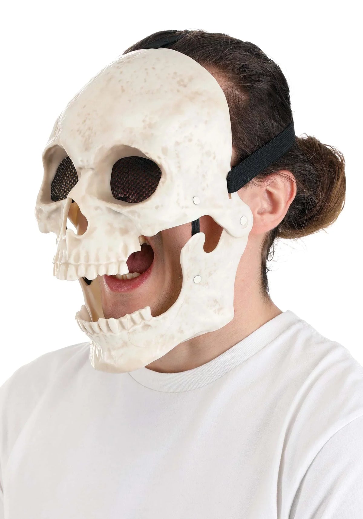 Skull Mask Shining Mouth Mover
