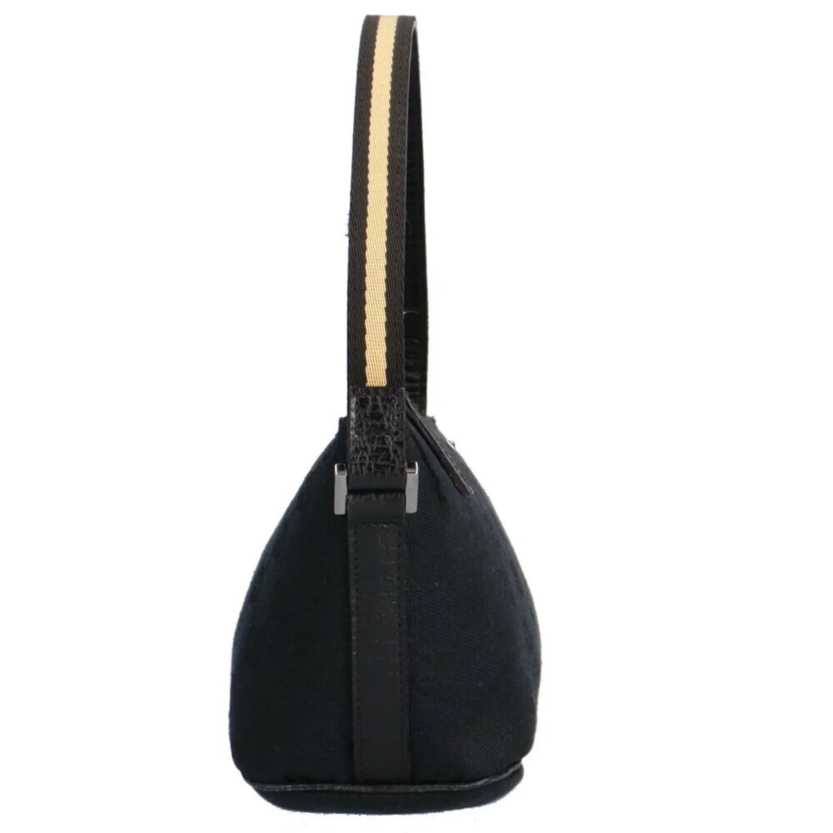 GUCCI Pre-Owned GG canvas black handbag ladies (Good) Gucci sherry