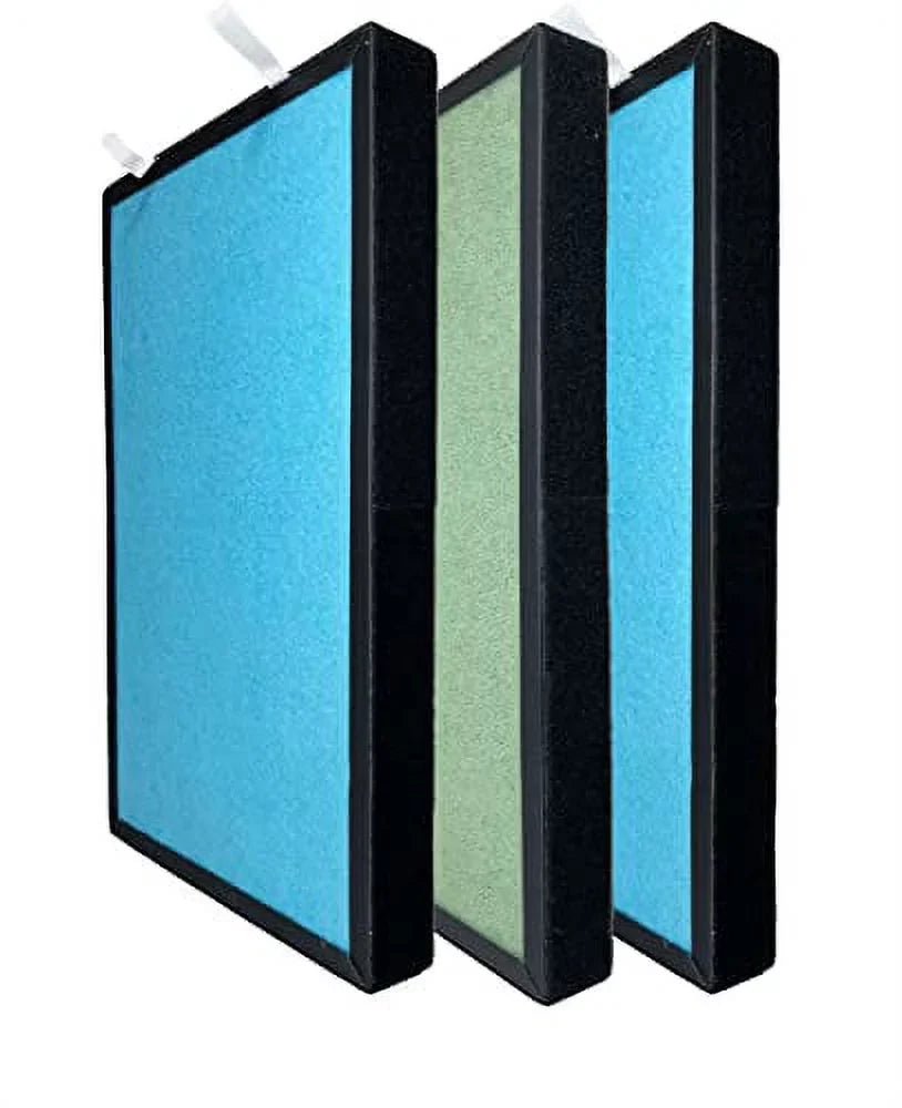 Replacement PB-P01 HEPA Air Nispira Pack 3 4-in-1 Filter PB-P01F, Part For Purifier Breeze Pro